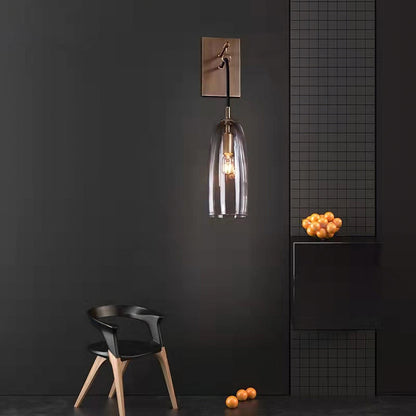Ray – Applique en cuivre et verre