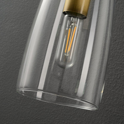 Ray – Applique en cuivre et verre