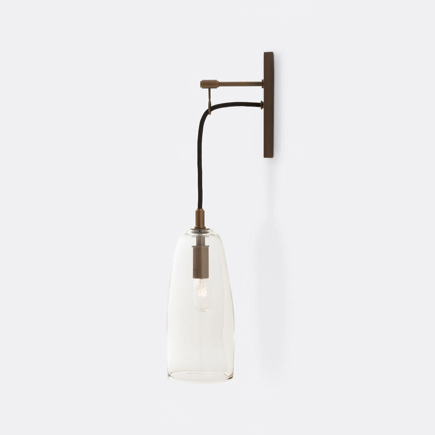 Ray – Applique en cuivre et verre