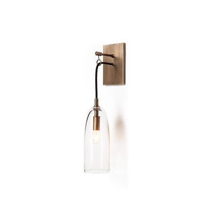 Ray – Applique en cuivre et verre
