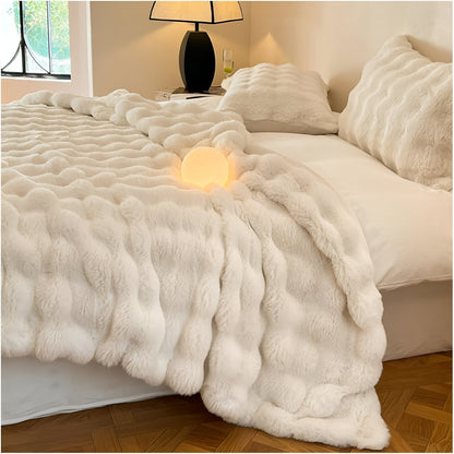 LuxeFleece – Couverture Chaude, Confortable & Élégante