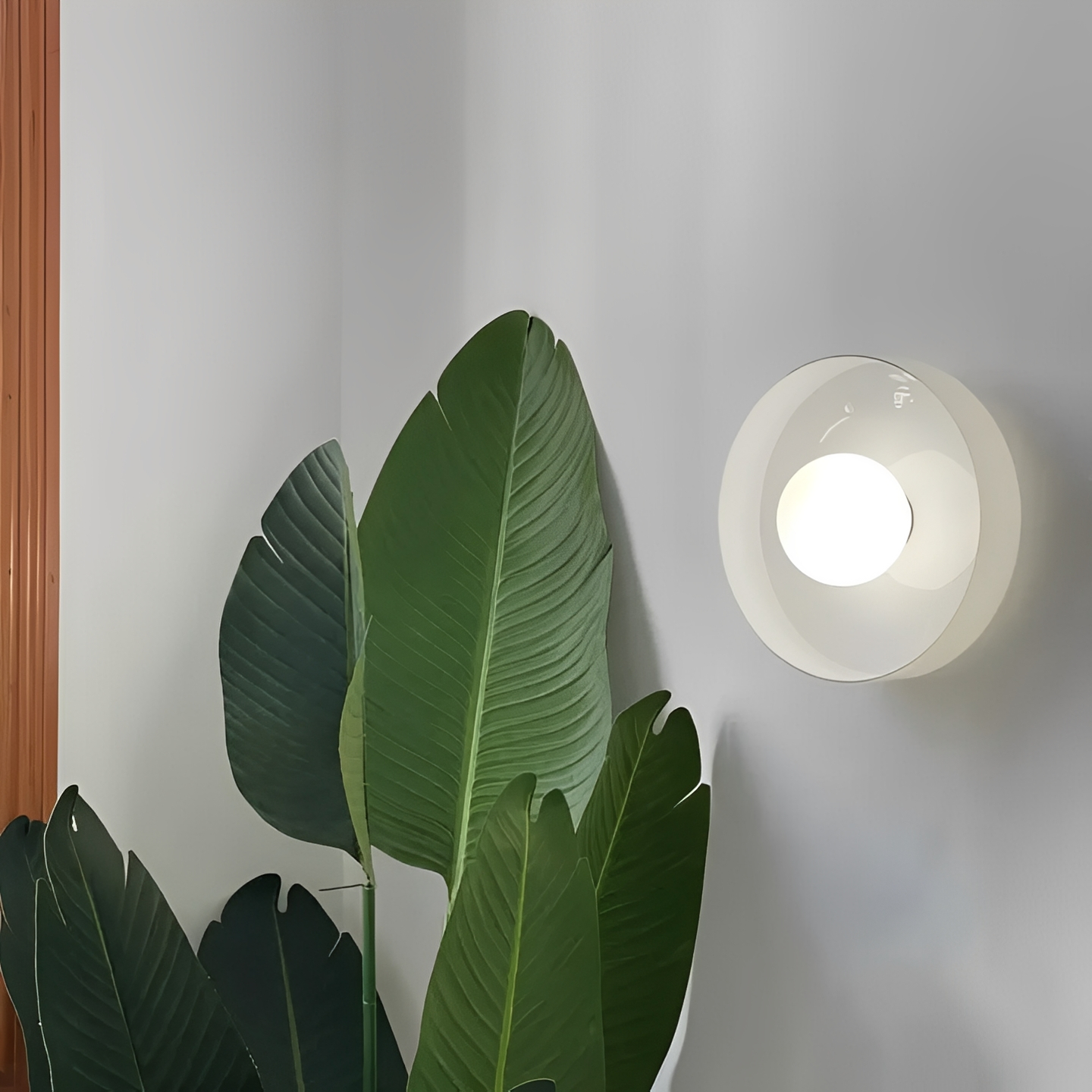 Maku – Moderne Simple Plafonnier en Verre