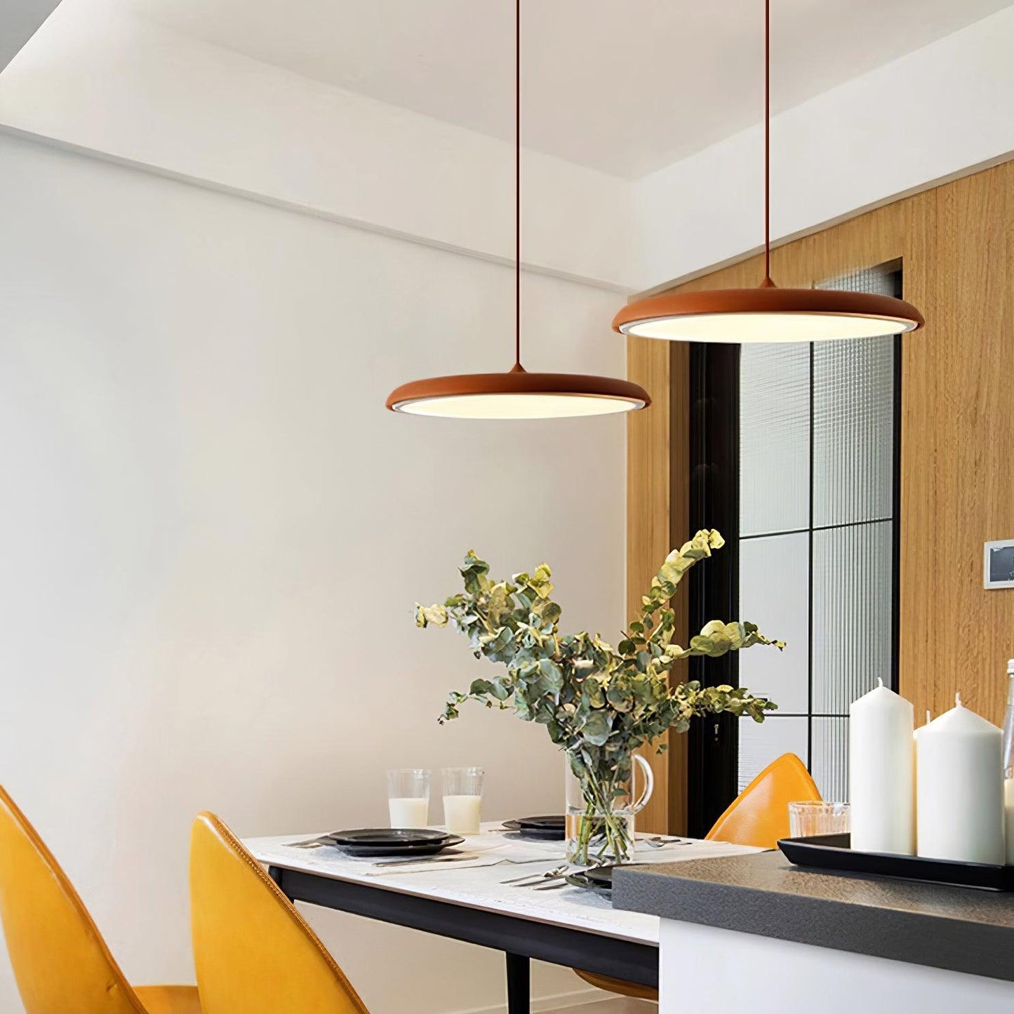 Elian – Suspension LED dans le Design Nordique UFO
