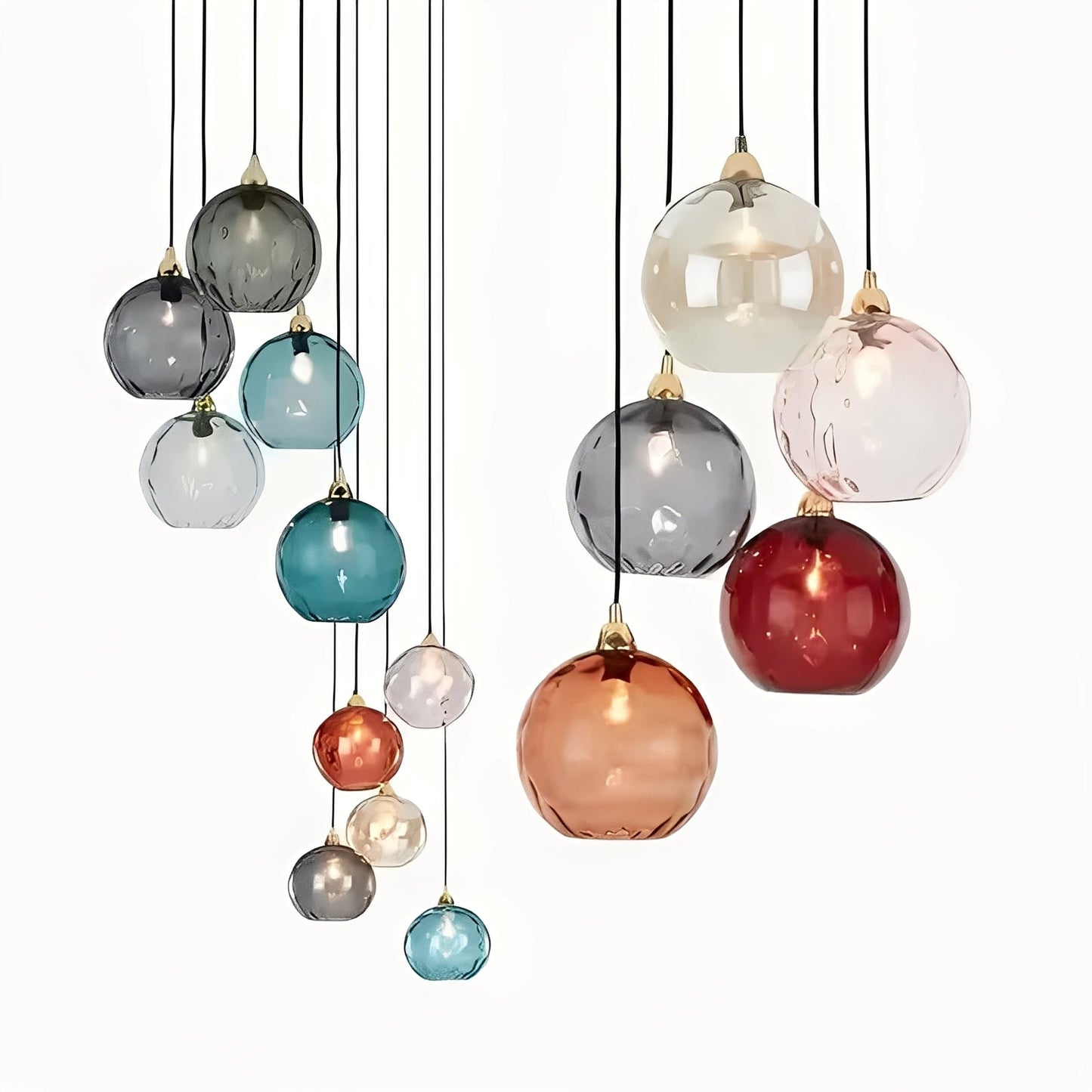 Meliora – Suspension en verre moderne