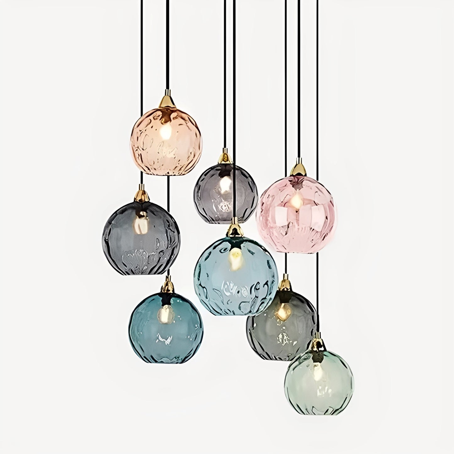 Meliora – Suspension en verre moderne