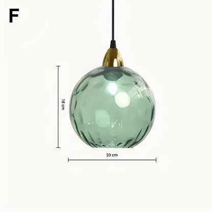 Meliora – Suspension en verre moderne