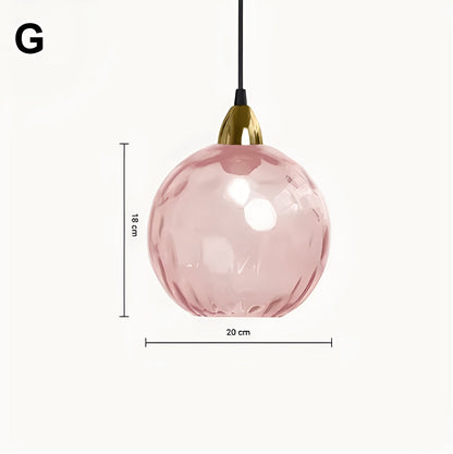 Meliora – Suspension en verre moderne