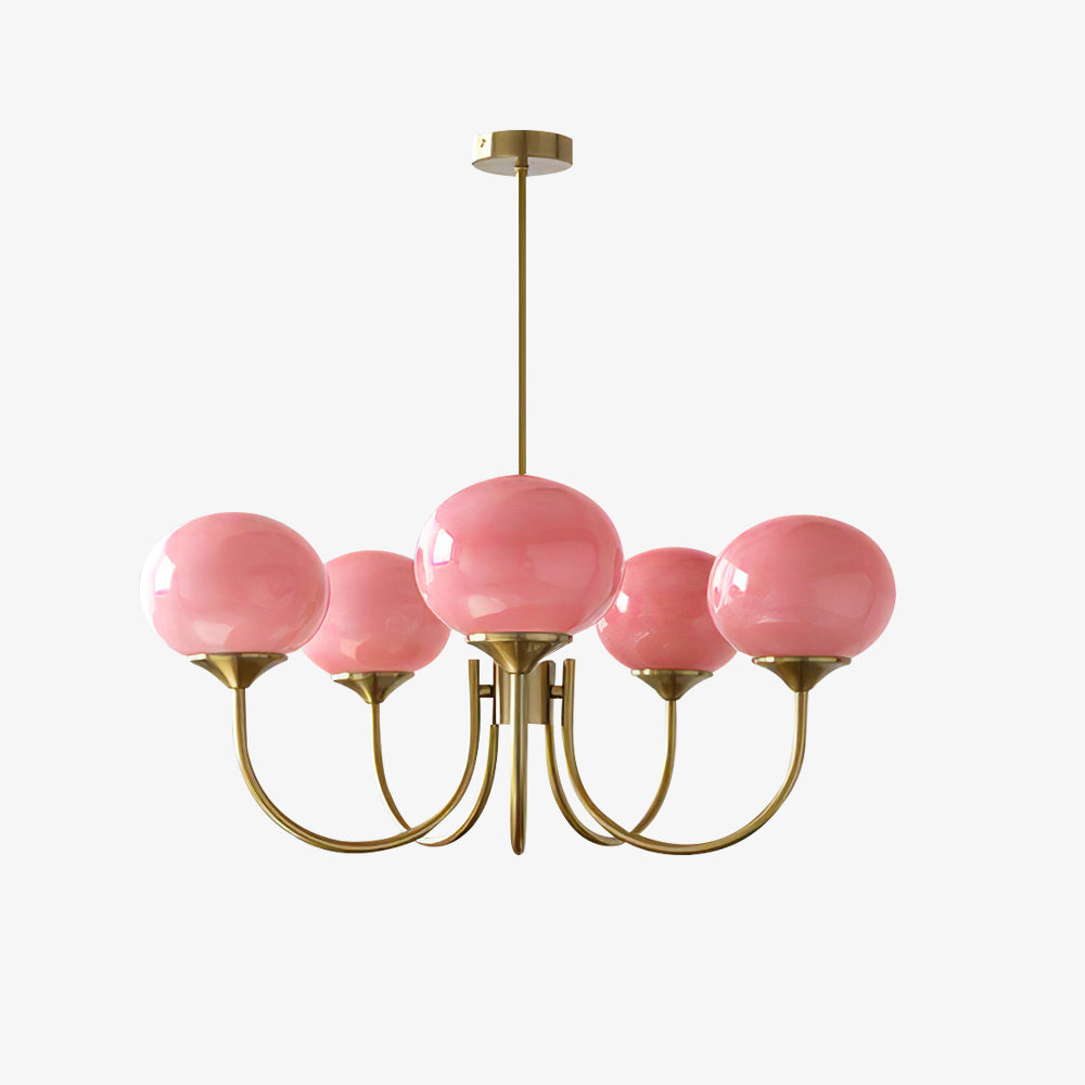 Alina – Lustre en verre rétro