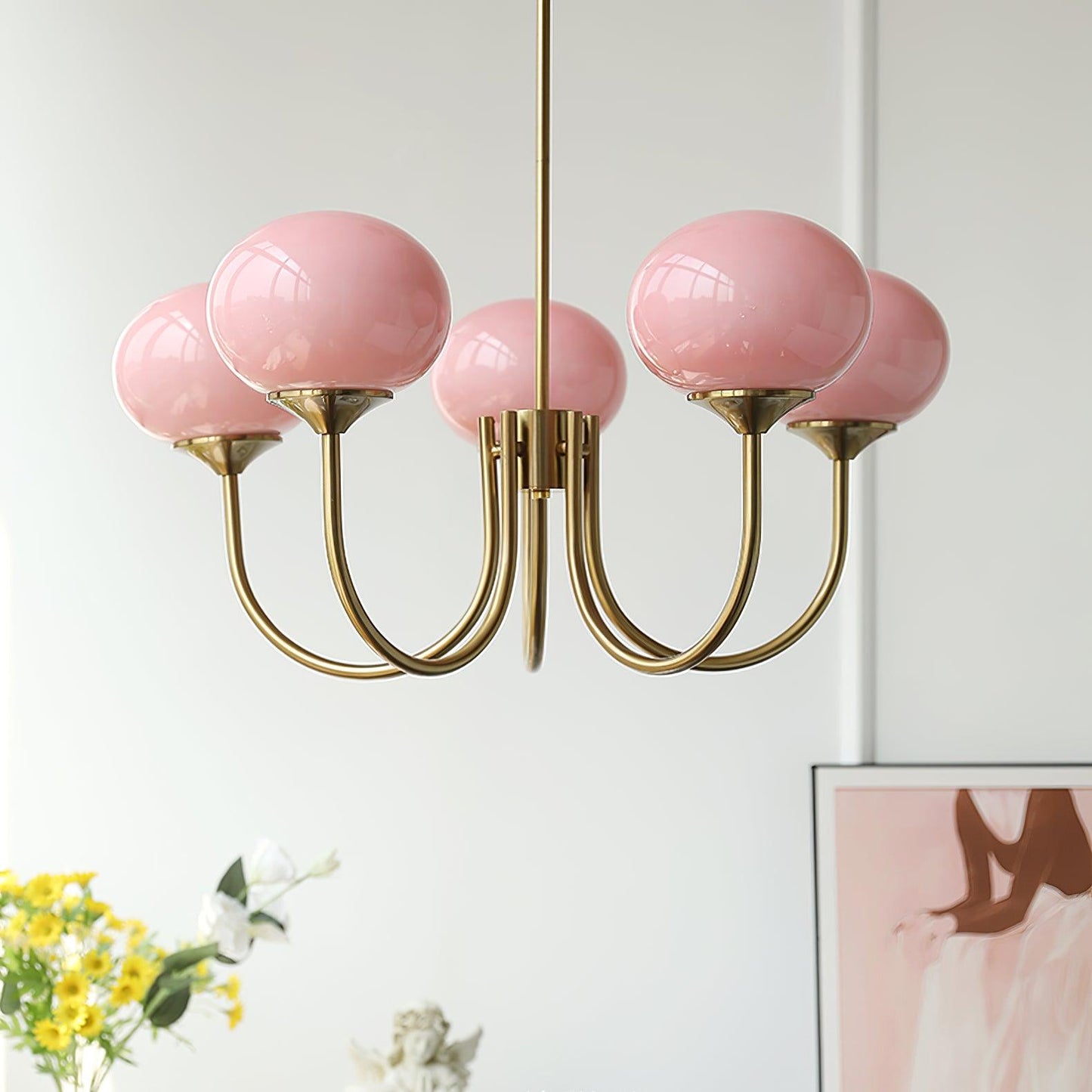 Alina – Lustre en verre rétro