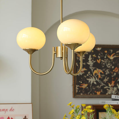 Amina – Lustre en Verre Moderne