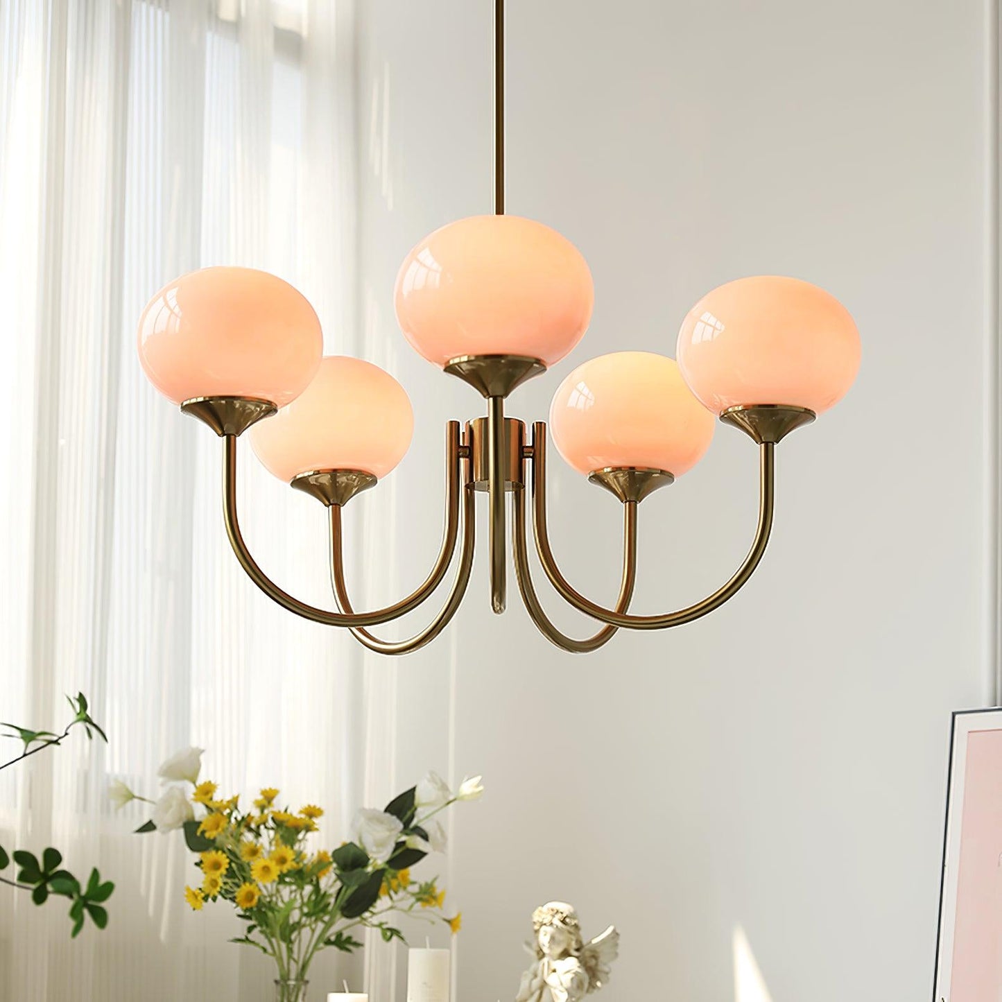 Alina – Lustre en verre rétro