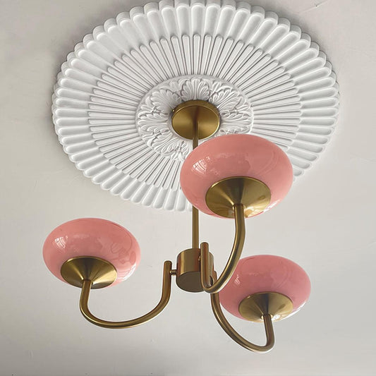 Amina – Lustre en Verre Moderne