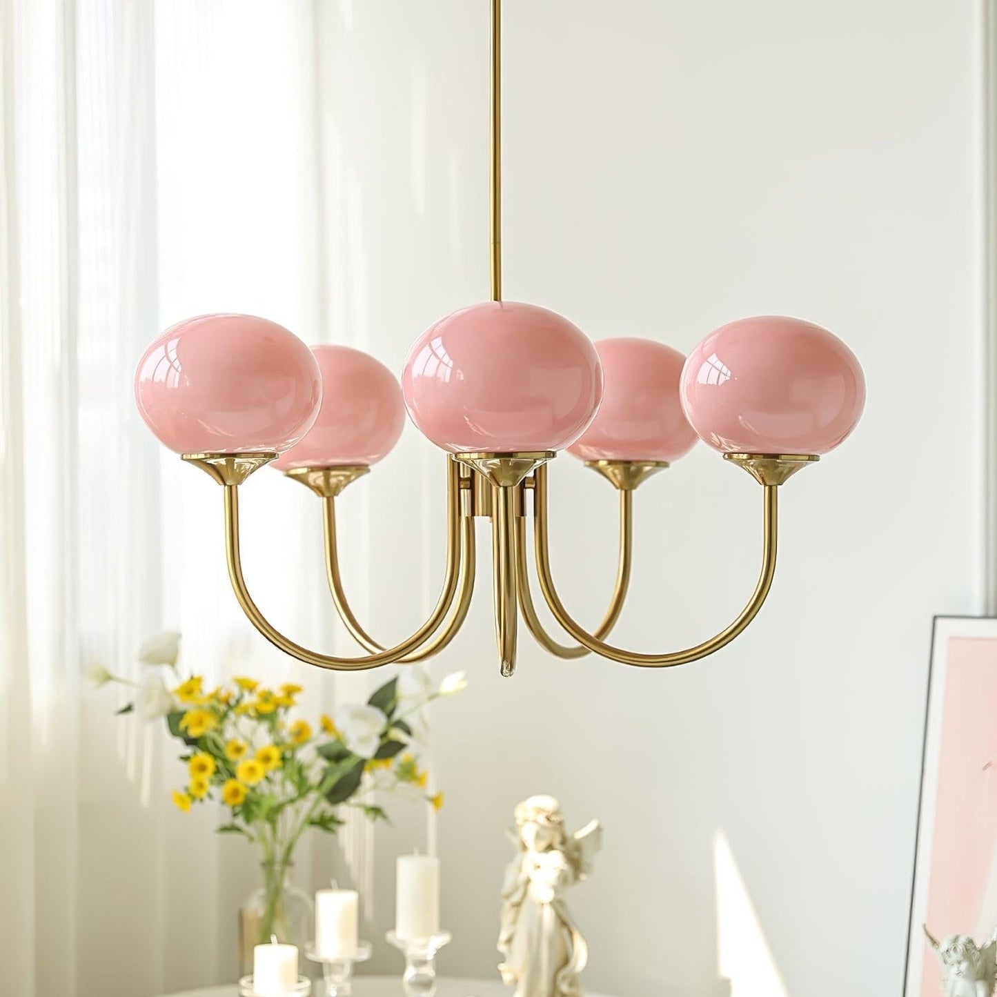Alina – Lustre en verre rétro