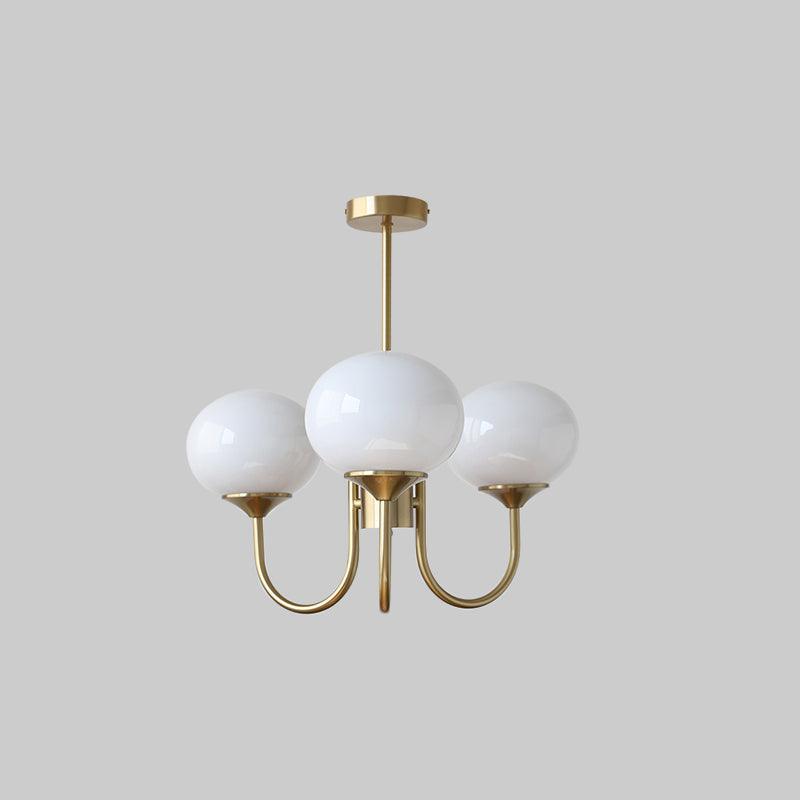 Amina – Lustre en Verre Moderne