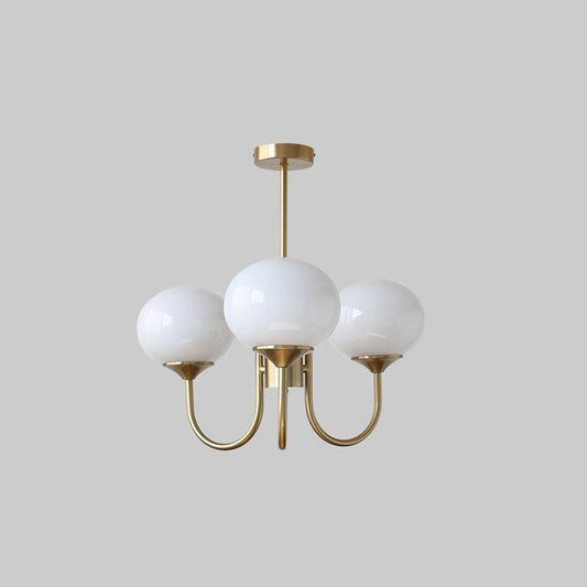 Amina – Lustre en Verre Moderne