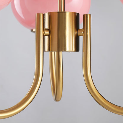 Amina – Lustre en Verre Moderne