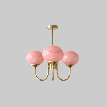Amina – Lustre en Verre Moderne