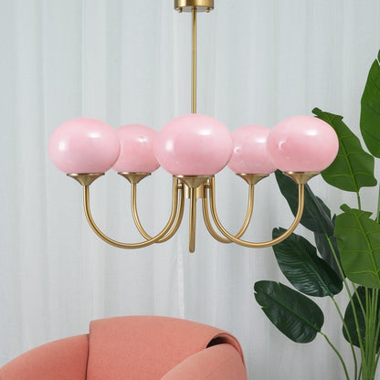 Alina – Lustre en verre rétro