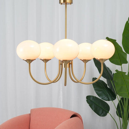 Alina – Lustre en verre rétro