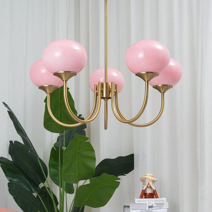 Alina – Lustre en verre rétro