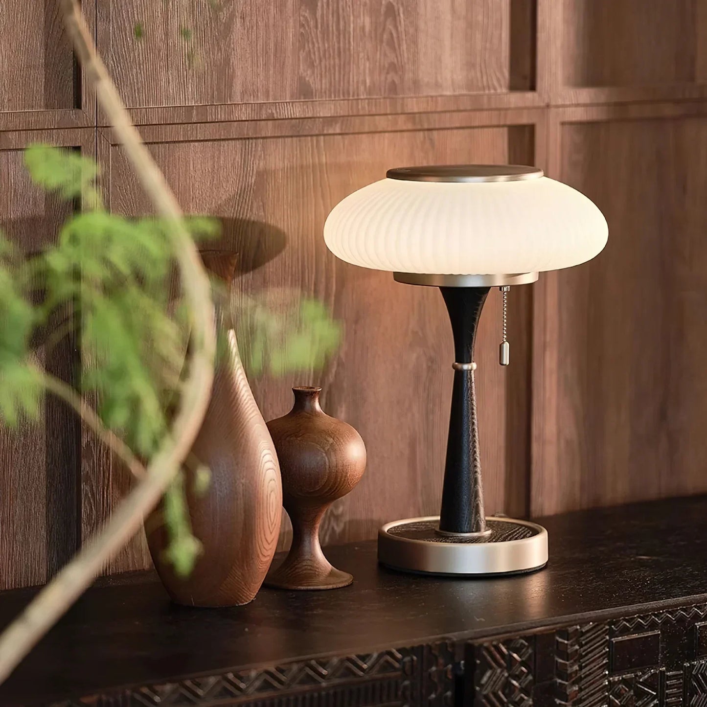Harlan – Lampe de table rétro américaine