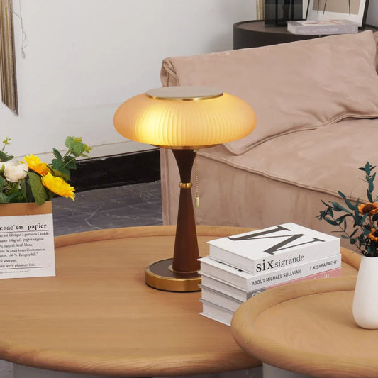 Harlan – Lampe de table rétro américaine