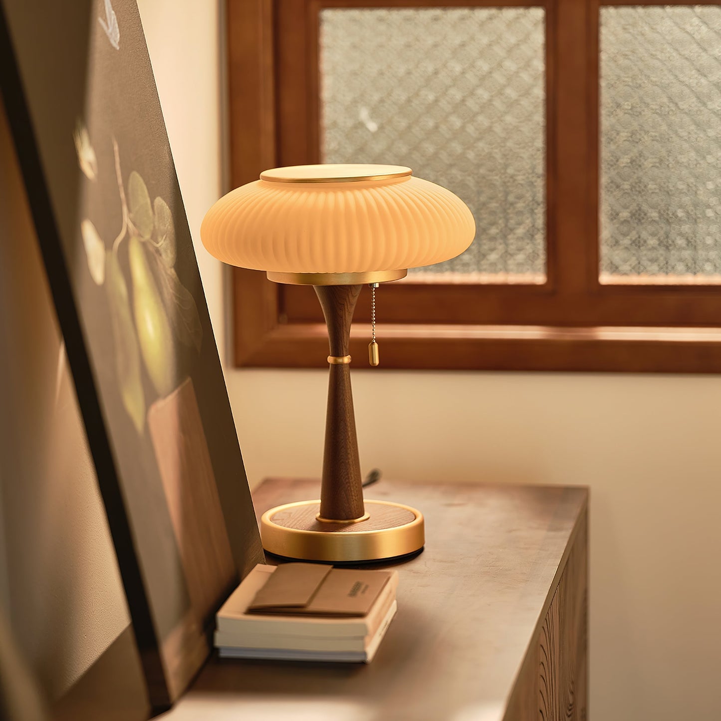 Matsuteko – Lampe de table américaine