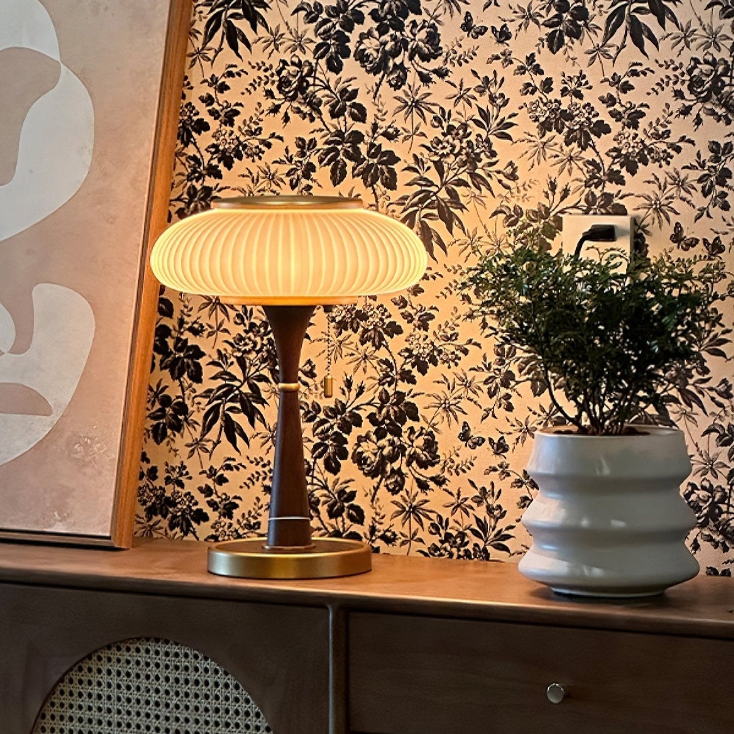 Matsuteko – Lampe de table américaine