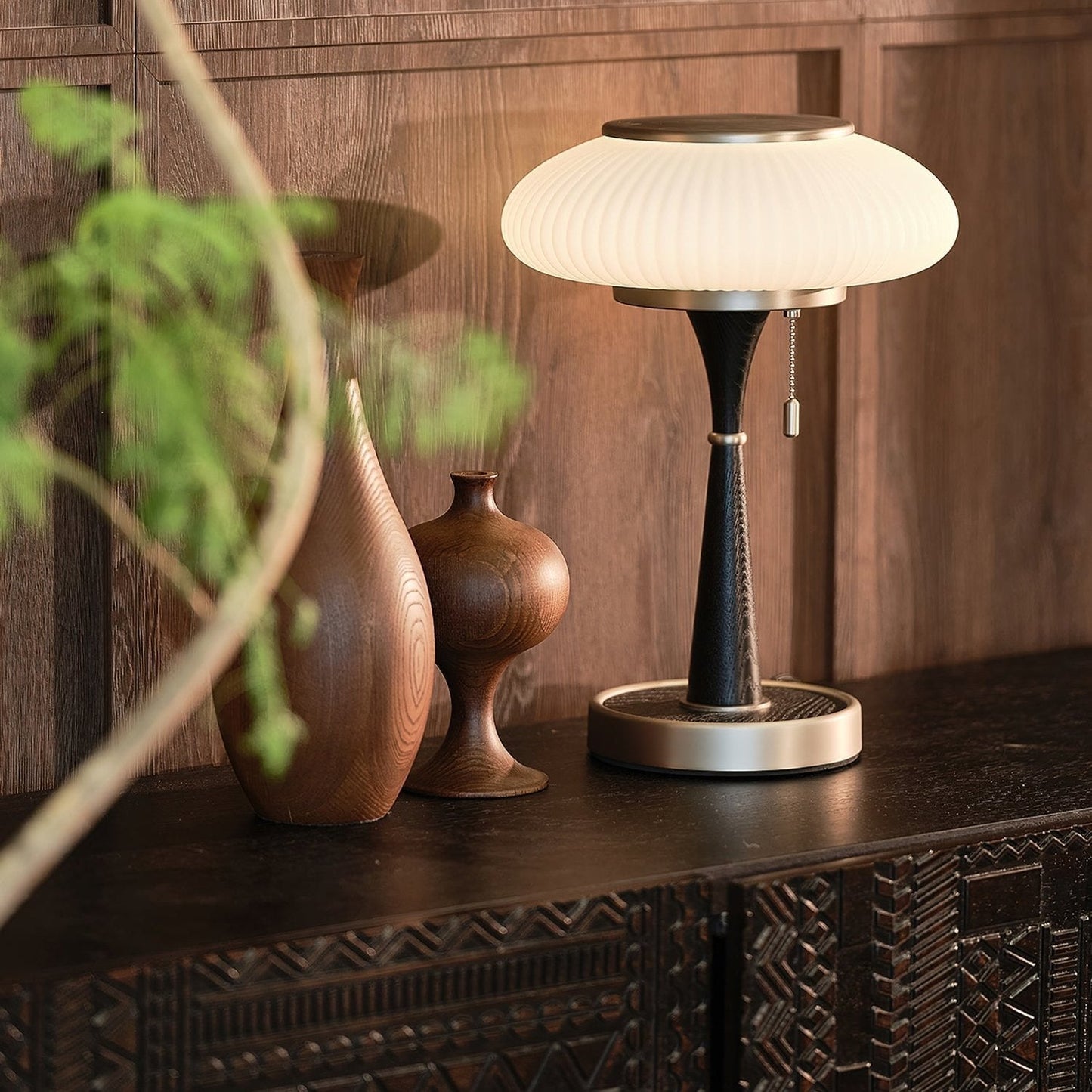 Matsuteko – Lampe de table américaine