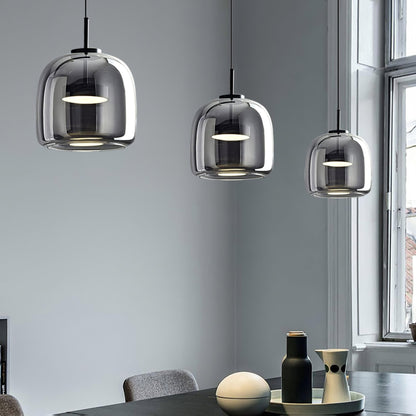 Kate – Suspension en verre moderne