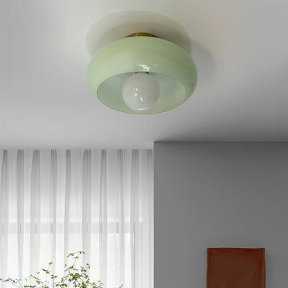 Alina – Plafonnier en verre de style Mid-Century