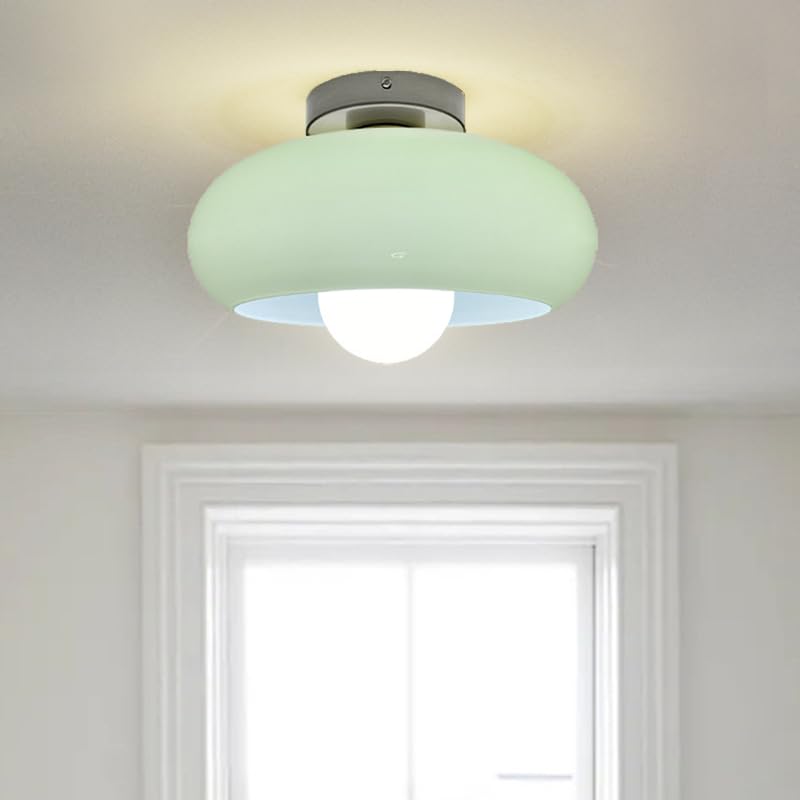 Alina – Plafonnier en verre de style Mid-Century