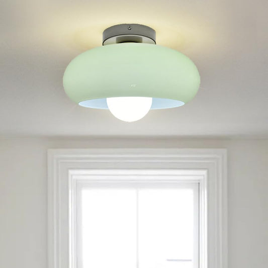 Alina – Plafonnier en verre de style Mid-Century