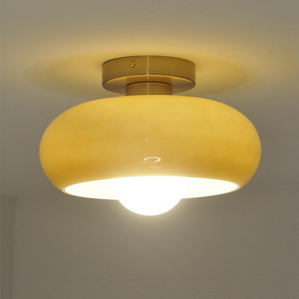 Alina – Plafonnier en verre de style Mid-Century