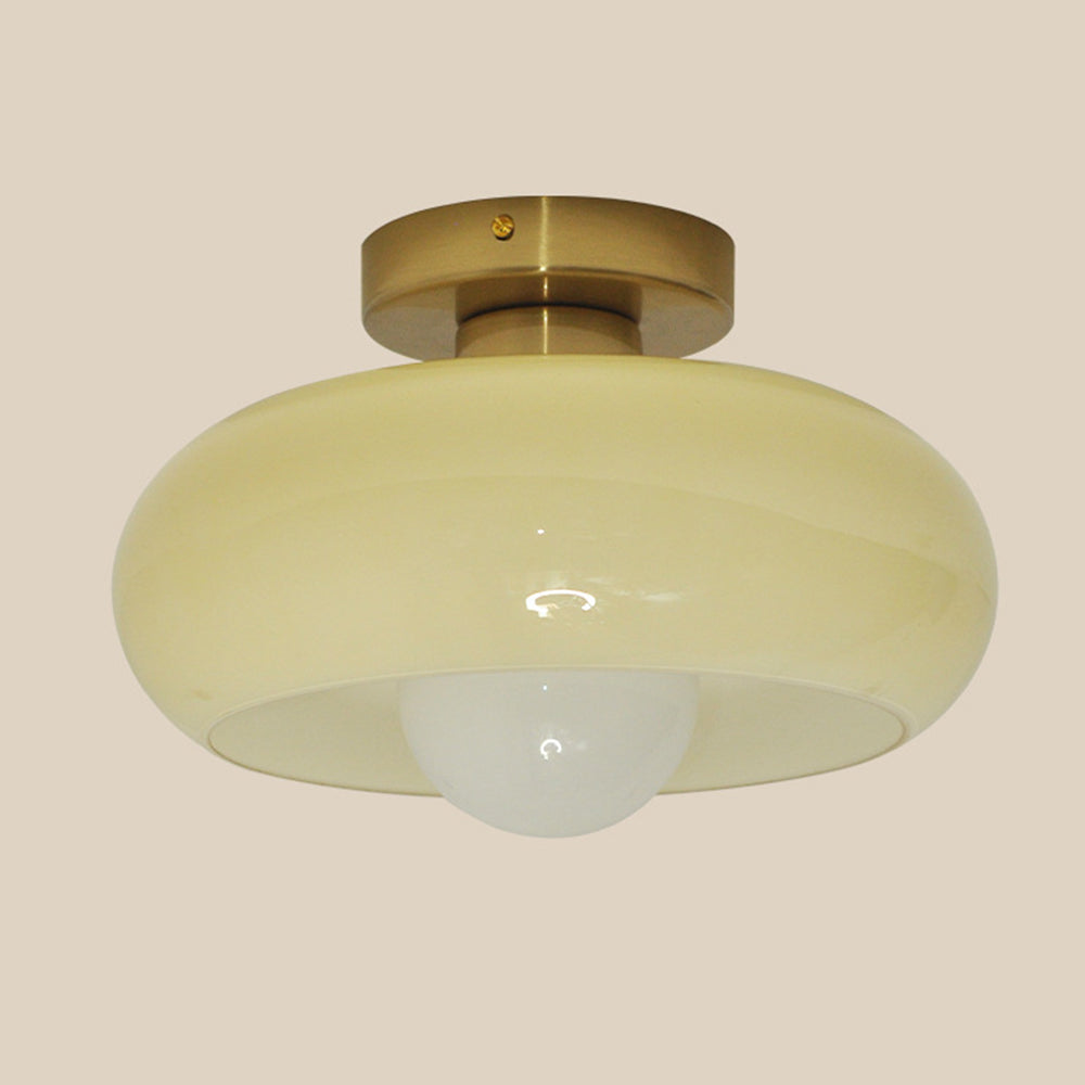 Alina – Plafonnier en verre de style Mid-Century