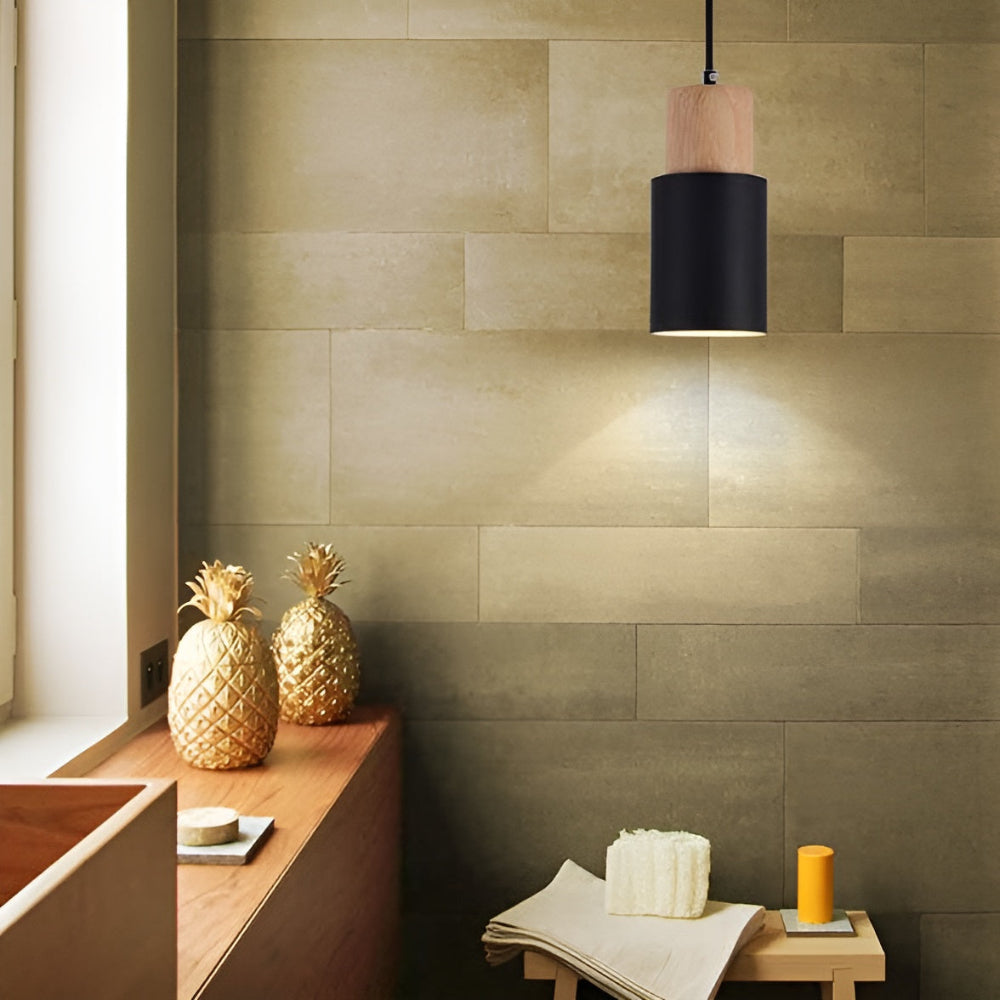 Nari – Suspension moderne en bois