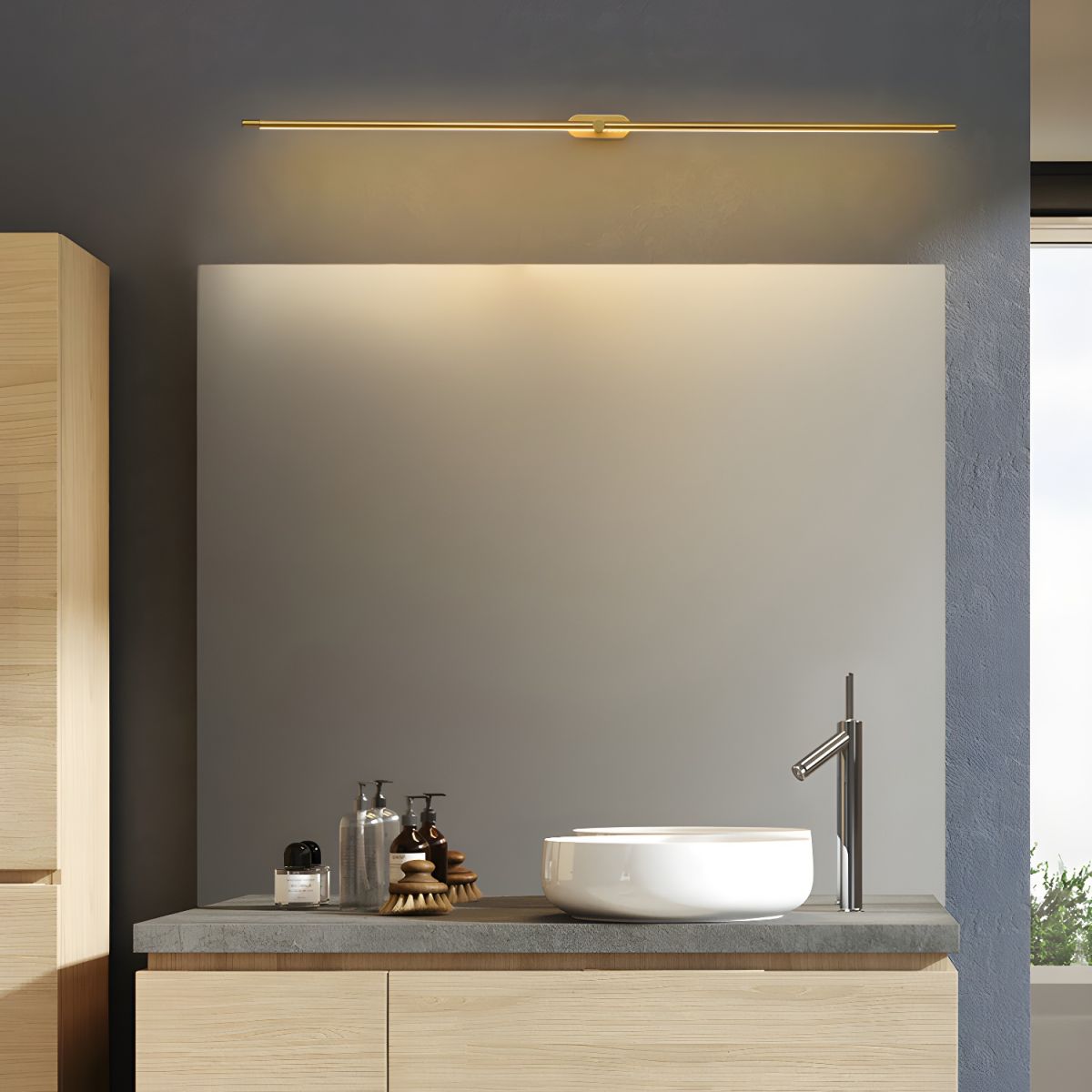 Leonie – Moderne lampe de miroir LED