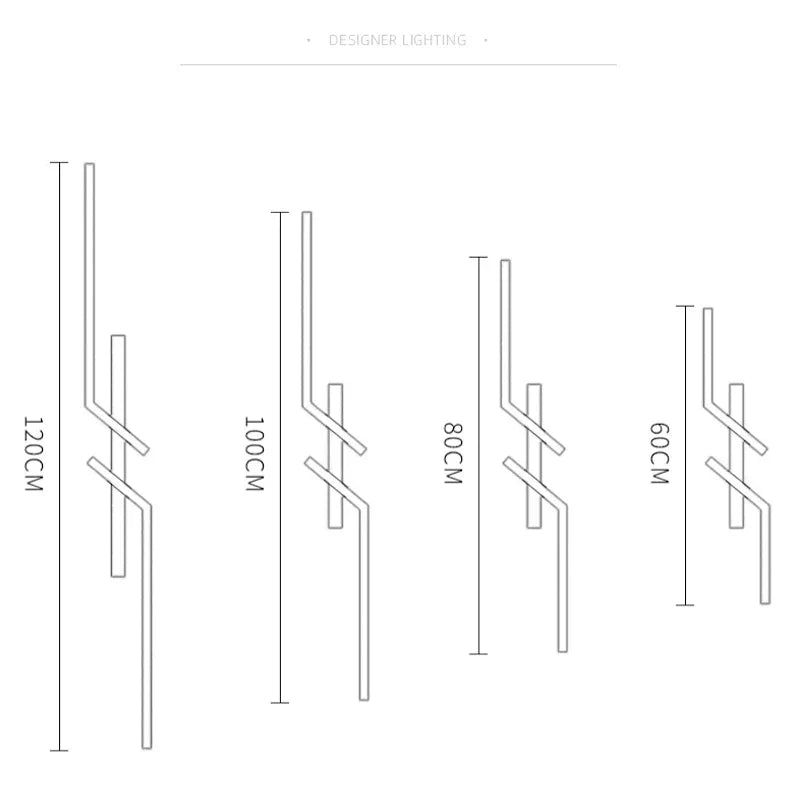LueurFine - Plafonnier à Ligne LED