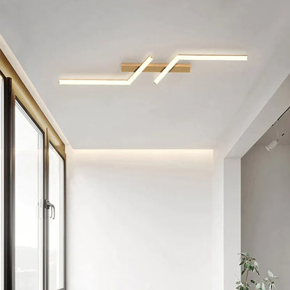 LinéaLED – Plafonnier moderne à lignes