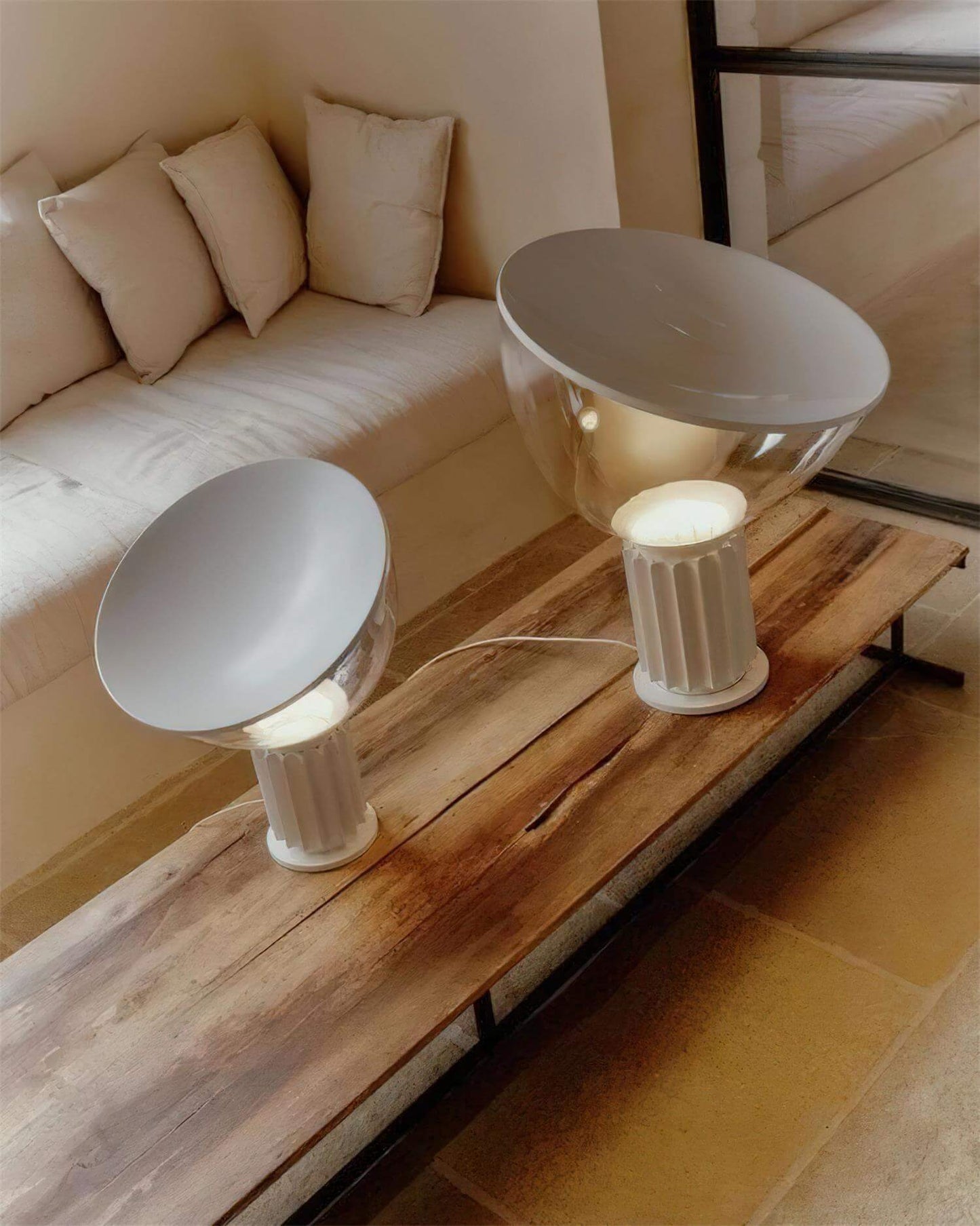 Raiden – Lampe de table design radar