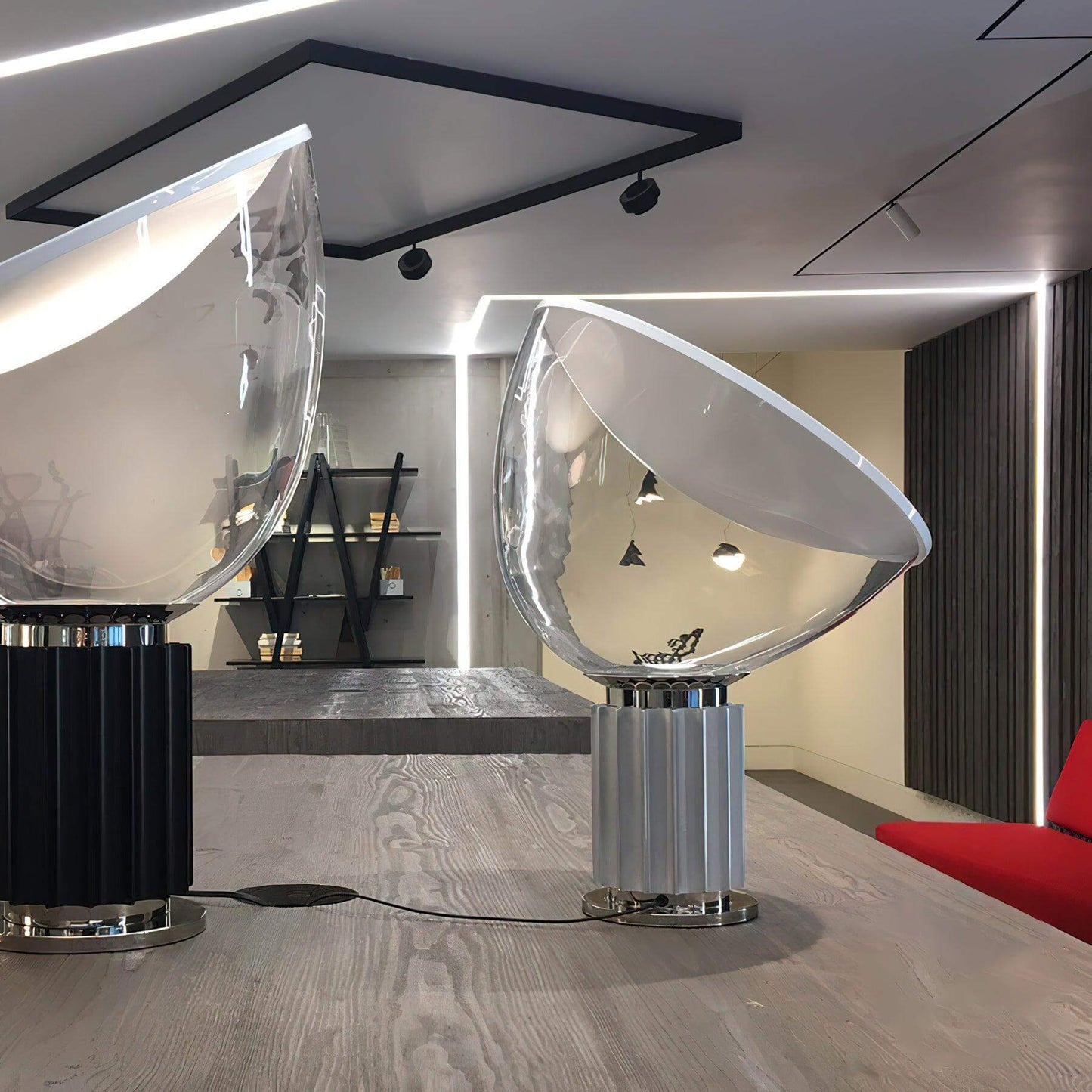 Raiden – Lampe de table design radar