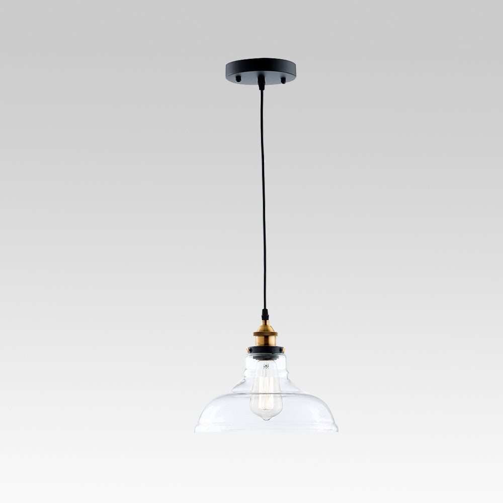 Cameron – Suspension minimaliste en verre