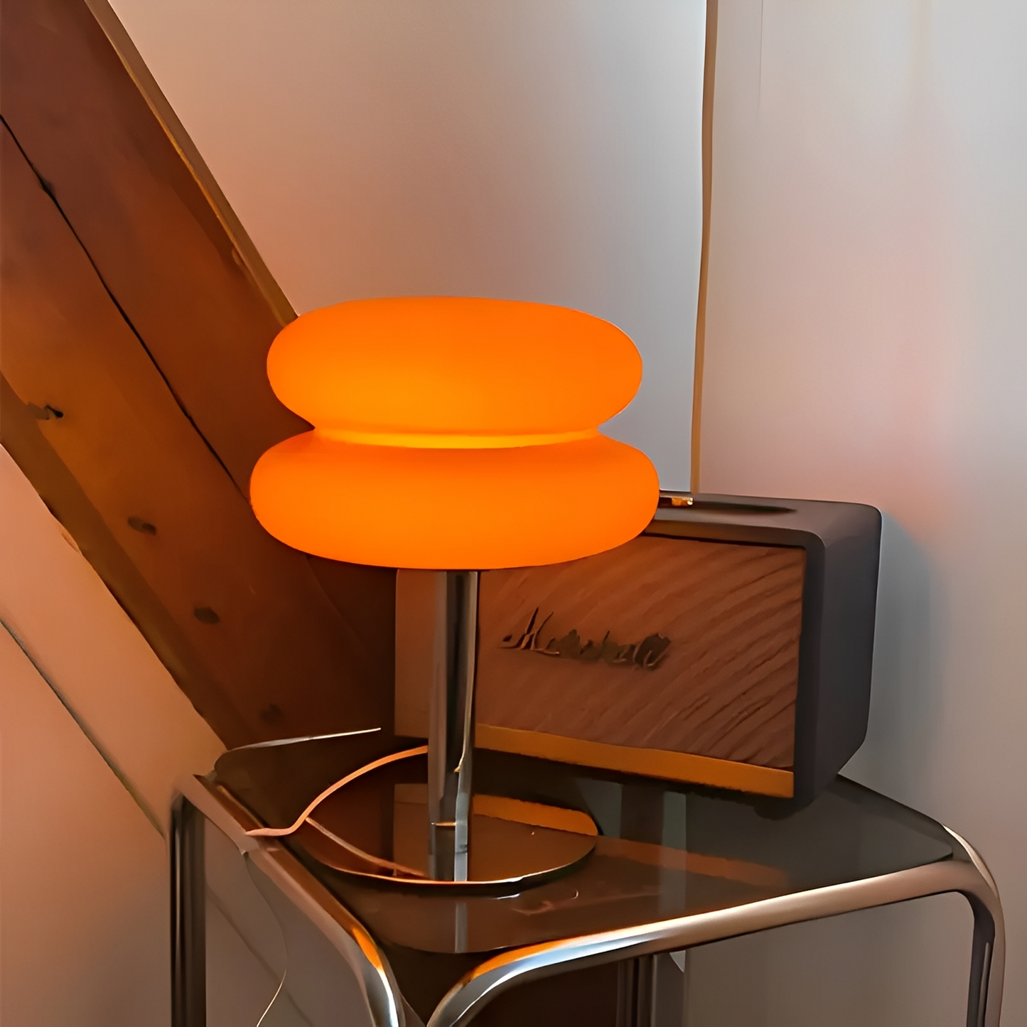 Vionna – Petite Lampe de Table en Verre