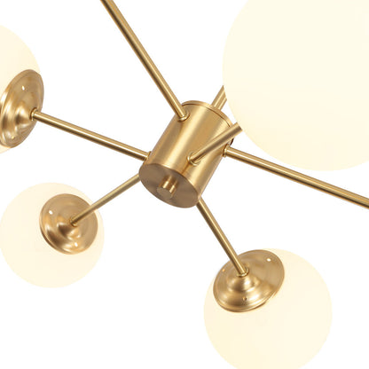 Tyrone – Suspension moderne simple en cuivre