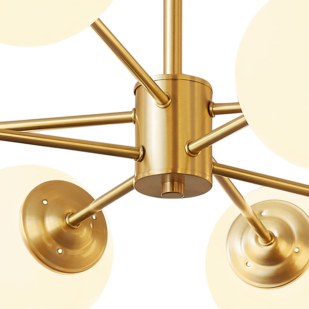 Tyrone – Suspension moderne simple en cuivre