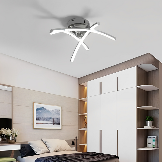Karina – Plafonnier LED Arc Trident Nordique
