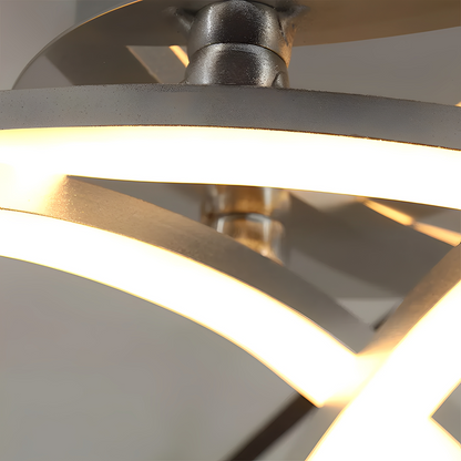 Karina – Plafonnier LED Arc Trident Nordique