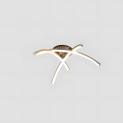 Karina – Plafonnier LED Arc Trident Nordique