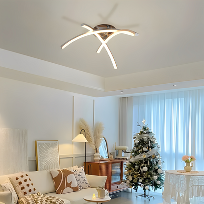 Karina – Plafonnier LED Arc Trident Nordique