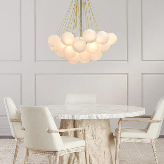 Elly – Suspension créative en boule de verre de luxe